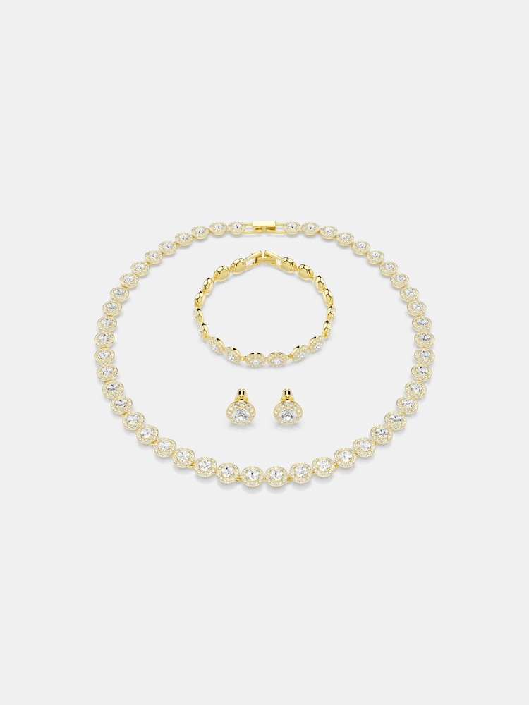 Swarovski Gold Tone Una Angelic Set - Image 2 of 7 Swarovski Gold Tone Una Angelic Set - Image 2 of 7