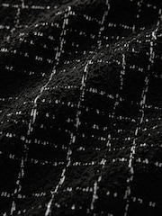Black Boucle Sleeveless Dress - Image 5 of 5