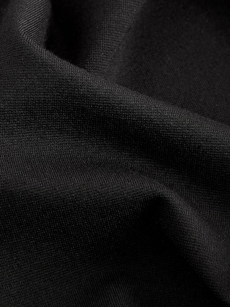 Black Ponte Sleeveless Mini Dress - Image 6 of 6