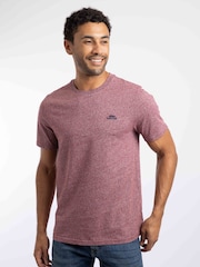 Weird Fish Pink Fished Branded Cotton T-Shirt - Image 1 of 6