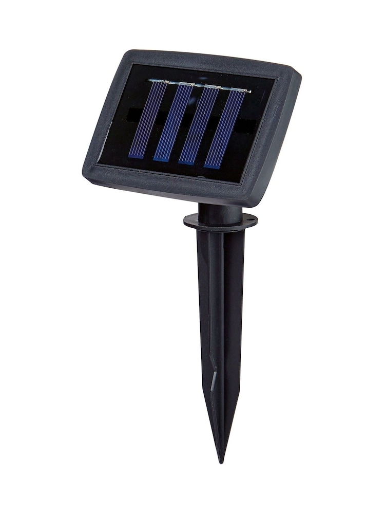 Premier Decorations Ltd 10 Solar Flickering Lantern Outdoor String Lights - Image 4 of 4