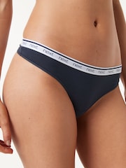 Rayas en rosa/azul - Pack de 4 bragas con logotipo - Imagen 8 de 10