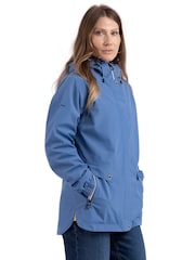 Trespass Light Blue Flourish Raincoat - Image 6 of 9