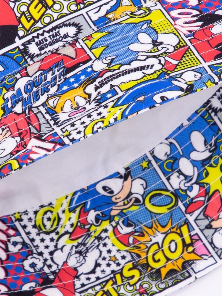 Vanilla Underground Blue Sonic Kids Licensing Bucket Hat - Image 5 of 5