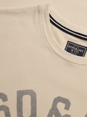 Superdry Cream Gothic Varsity T-Shirt - Image 5 of 6