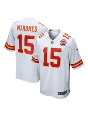 Nike White NFL Kansas City Chiefs Game Road Jersey - Patrick Mahomes - Image 1 of 2