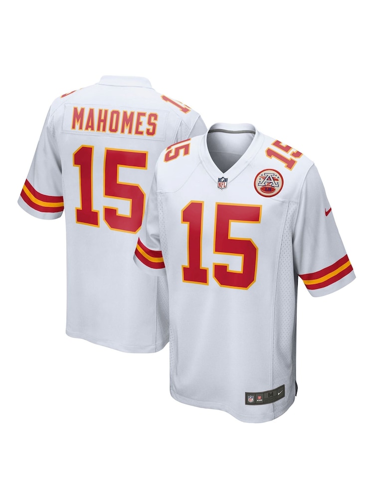 Nike White NFL Kansas City Chiefs Game Road Jersey - Patrick Mahomes - Image 1 of 2
