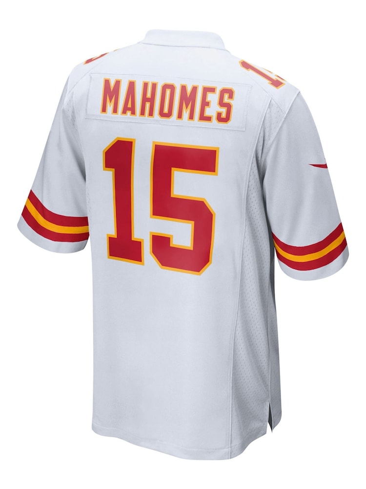 Nike White NFL Kansas City Chiefs Game Road Jersey - Patrick Mahomes - Image 2 of 2