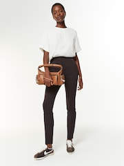 Burgundy Red Tailored Skinny Trousers - Image 1 of 5