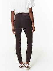 Burgundy Red Tailored Skinny Trousers - Image 4 of 5