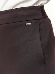 Burgundy Red Tailored Skinny Trousers - Image 5 of 5