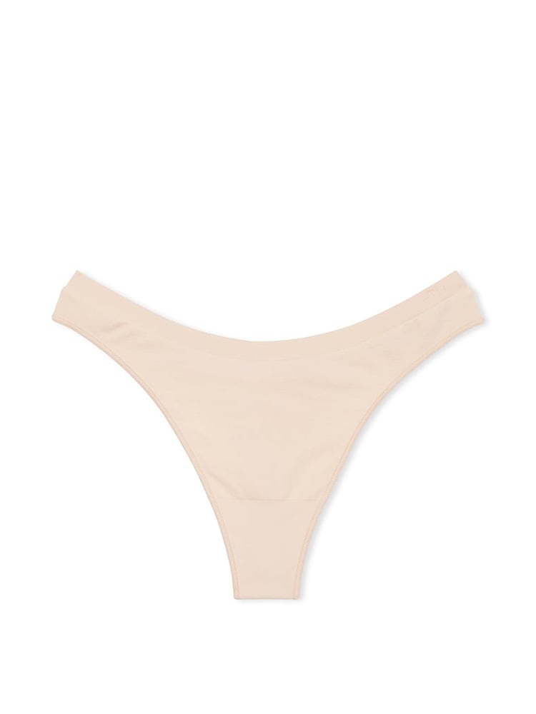 Victoria's Secret PINK Nude Marzipan Thong Knickers - Image 3 of 3