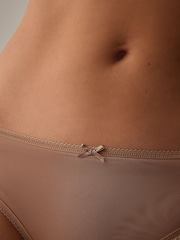 Praline Nude Bikini Microfibre Knickers 5 Pack - Image 4 of 6