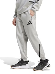 adidas Grey Z.N.E. Tracksuit Bottoms - Image 1 of 7