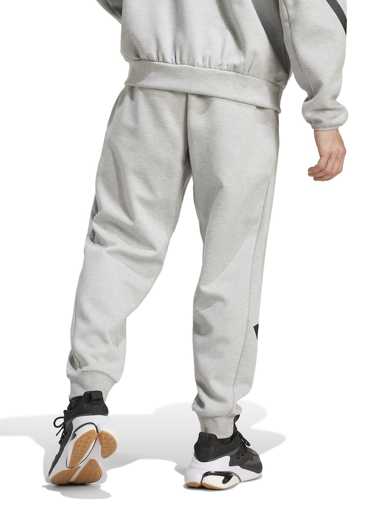 adidas Grey Z.N.E. Tracksuit Bottoms - Image 2 of 7 adidas Grey Z.N.E. Tracksuit Bottoms - Image 2 of 7