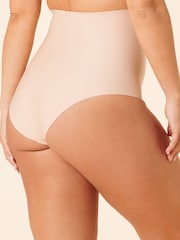 ETAM Cream Power By Etam Firm Control High Waist Briefs - Image 3 of 5