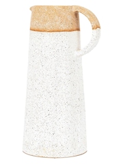 Gallery Home White Fairfax Pitcher Textured Vase - Image 7 of 9