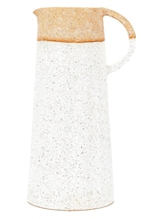 Gallery Home White Fairfax Pitcher Textured Vase - Image 9 of 9