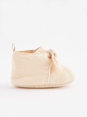 Neutral Bootie Baby Shoes (0-18mths) - Image 2 of 4