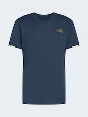 adidas Blue Climacool + Tennis Freelift Pro T-Shirt - Image 5 of 5
