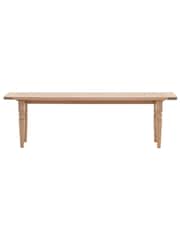 Gallery Home Natural Leroy Dining Bench - Image 3 of 3