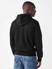 GANT Black Printed Graphic Hoodie - Image 2 of 5