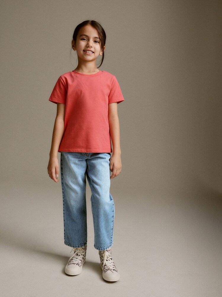 Mid Blue Denim Mid Rise Jeans (3-16yrs) - Image 2 of 8 Mid Blue Denim Mid Rise Jeans (3-16yrs) - Image 2 of 8