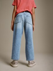 Mid Blue Denim Mid Rise Jeans (3-16yrs) - Image 3 of 8