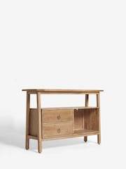 Natural Hector Mango Wood Console Table - Image 6 of 9