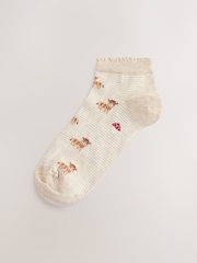 Autumn Hamish The Highland Cow Trainer Socks 5 Pack - Image 3 of 8