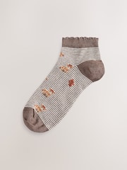 Autumn Hamish The Highland Cow Trainer Socks 5 Pack - Image 5 of 8