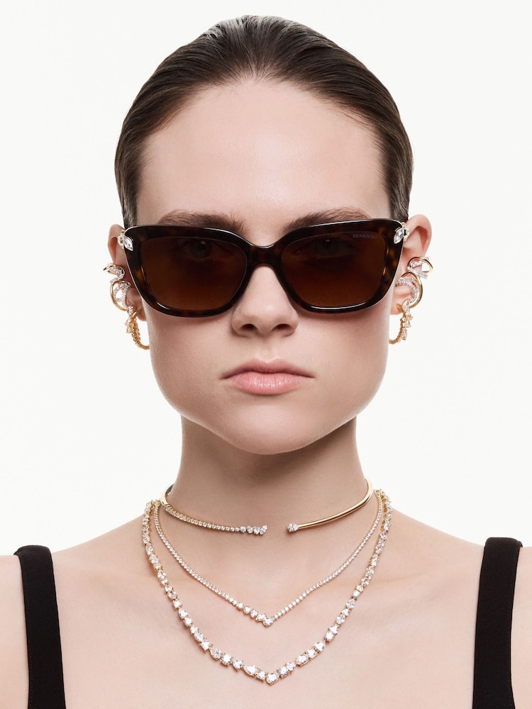 Swarovski Gold Tone Mesmera Necklace - Image 5 of 5 Swarovski Gold Tone Mesmera Necklace - Image 5 of 5