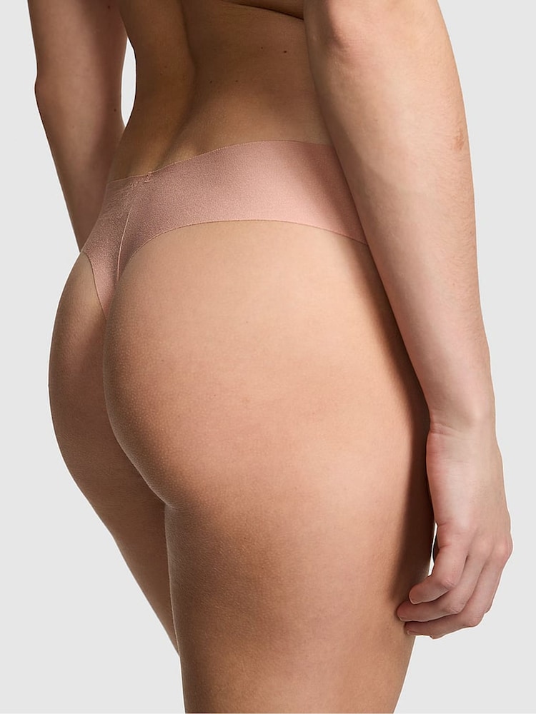 Victoria's Secret PINK Macaron Nude High Leg Thong Knickers - Image 2 of 3