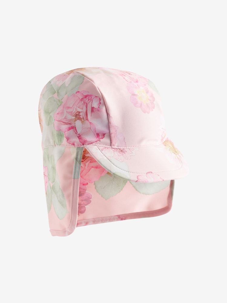 Floral rose - Chapeau de légionnaire de natation (3mths-10yrs) - Image 3 of 4