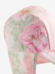 Pink Floral Swim Legionnaire Hat (3mths-10yrs) - Image 4 of 4