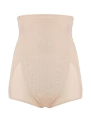 Pour Moi Nude Lingerie Hourglass Shapewear Firm Tummy Control High Waist Knickers - Image 4 of 5
