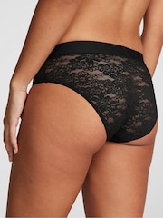 Victoria's Secret PINK Black Hipster Logo Knickers - Image 2 of 3