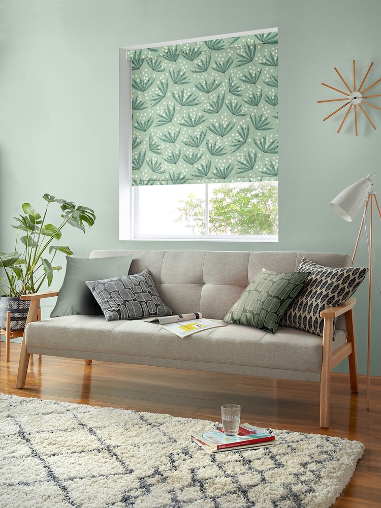 MissPrint Thyme Wildflower Made to Measure Roller Blinds - Image 2 of 6