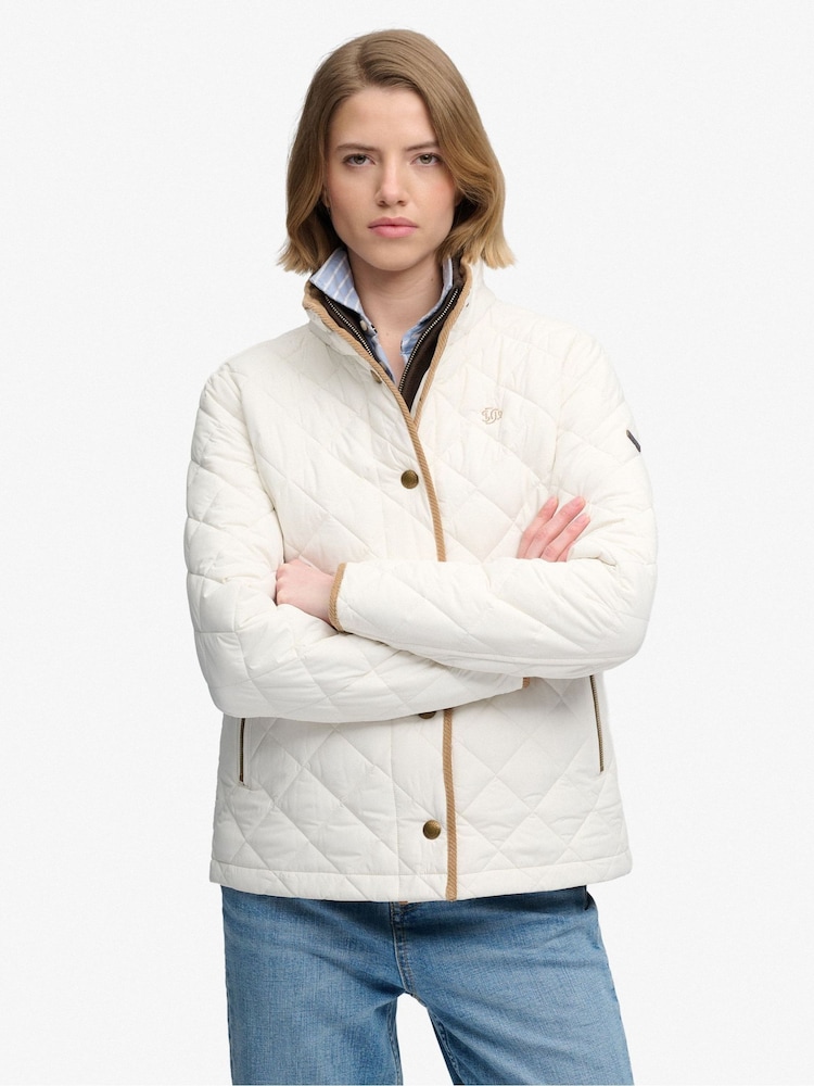 Blanco - Chaqueta interior Superdry Estate Country - Imagen 2 de 6 Blanco - Chaqueta interior Superdry Estate Country - Imagen 2 de 6