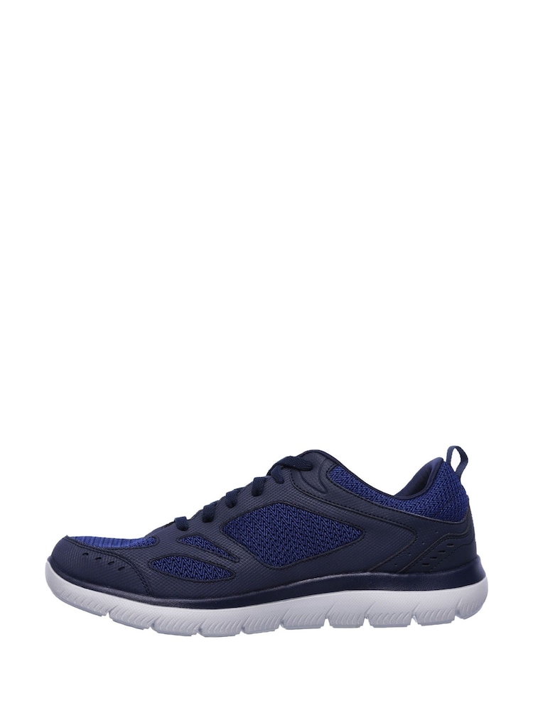 Skechers Blue Summits South Rim Sports Shoes - Image 2 of 4