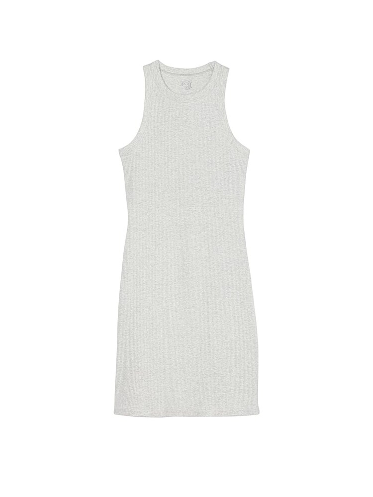 Victoria's Secret PINK Heather Stone Grey Mini Tank Dress - Image 3 of 3
