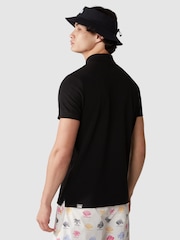 Schwarz - The North Face Poloshirt aus 100 % Baumwoll-Piqué - Bild 3 von 6