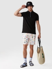 Schwarz - The North Face Poloshirt aus 100 % Baumwoll-Piqué - Bild 4 von 6