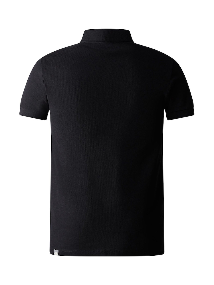 Schwarz - The North Face Poloshirt aus 100 % Baumwoll-Piqué - Bild 6 von 6