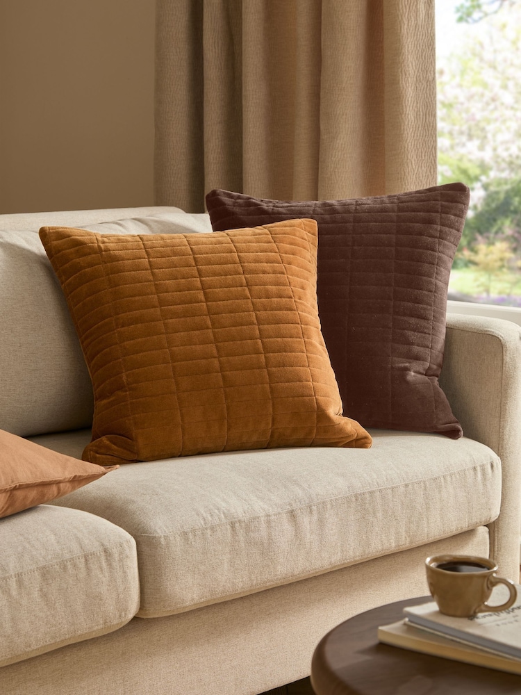 Yard Dales Quilted Fibre Filled Cushion - 2суретінің 2 суреті