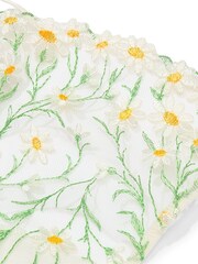 Victoria's Secret Daisy Embroidery White G String Knickers - Image 4 of 4