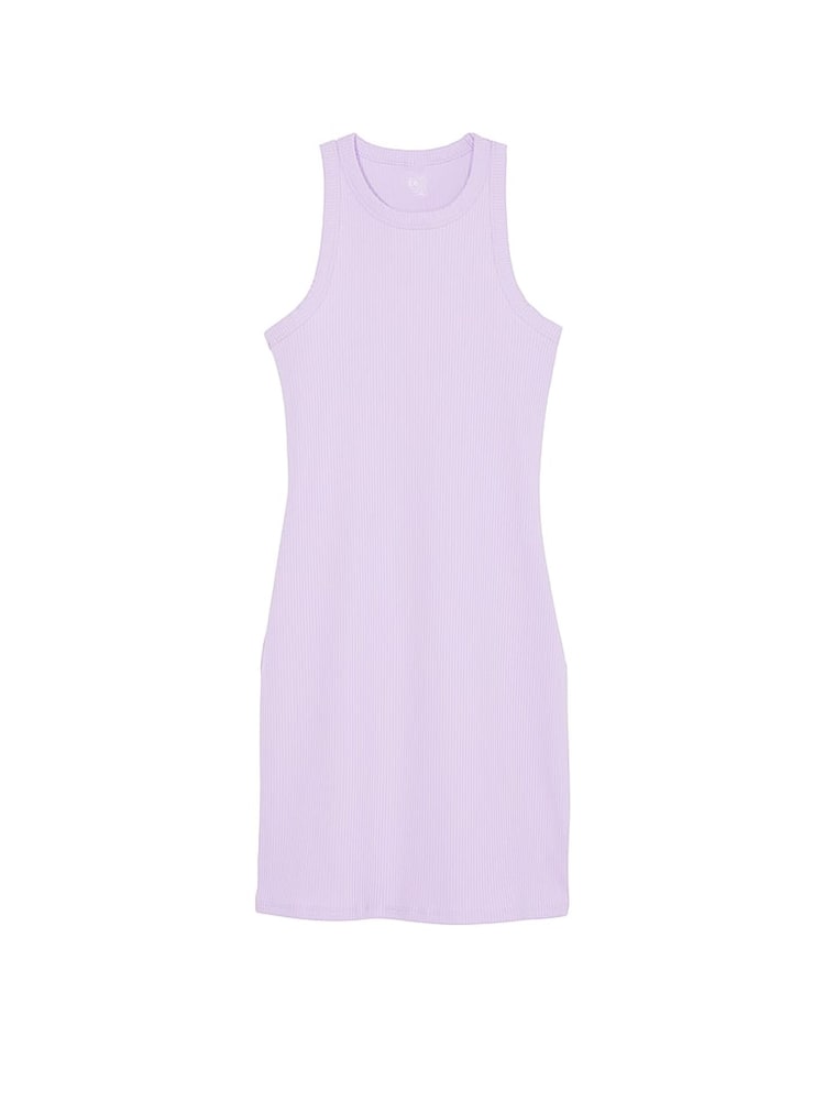 Victoria's Secret PINK Pastel Lilac Purple Mini Tank Dress - Image 3 of 3 Victoria's Secret PINK Pastel Lilac Purple Mini Tank Dress - Image 3 of 3