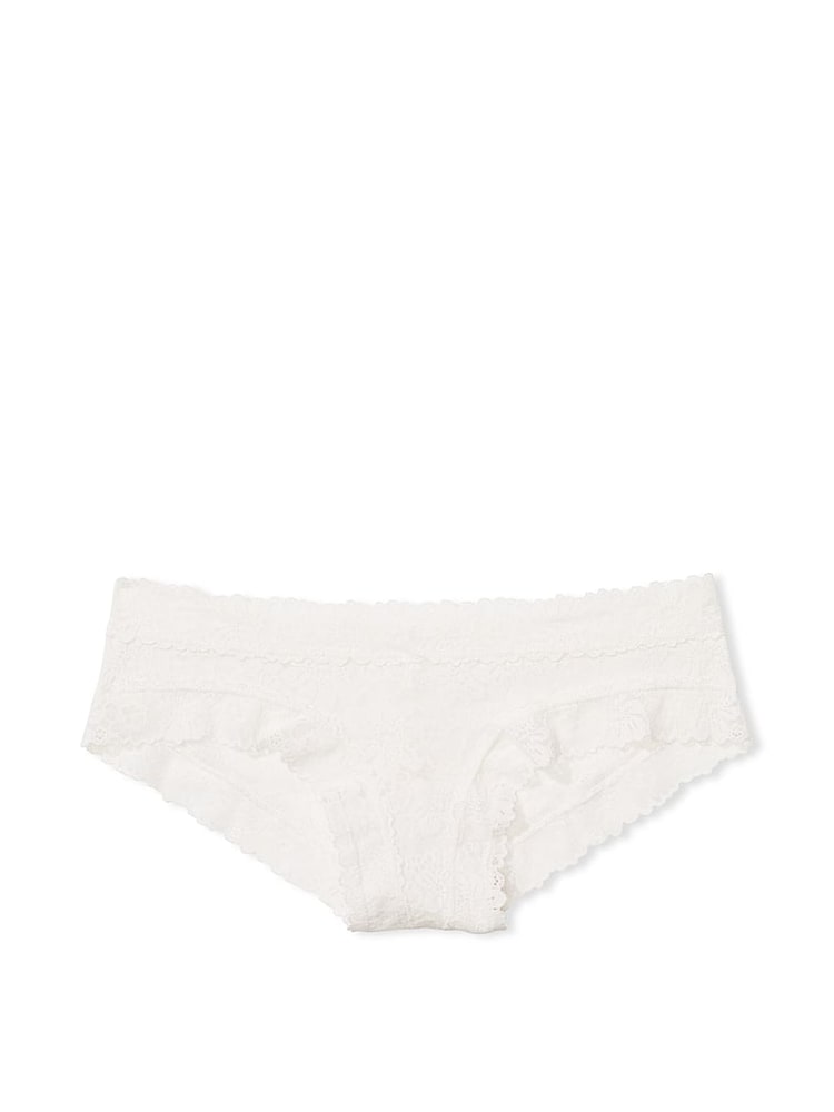 Wit - Victoria's Secret PINK Kanten slipje met bloemenprint - Image 3 of 3