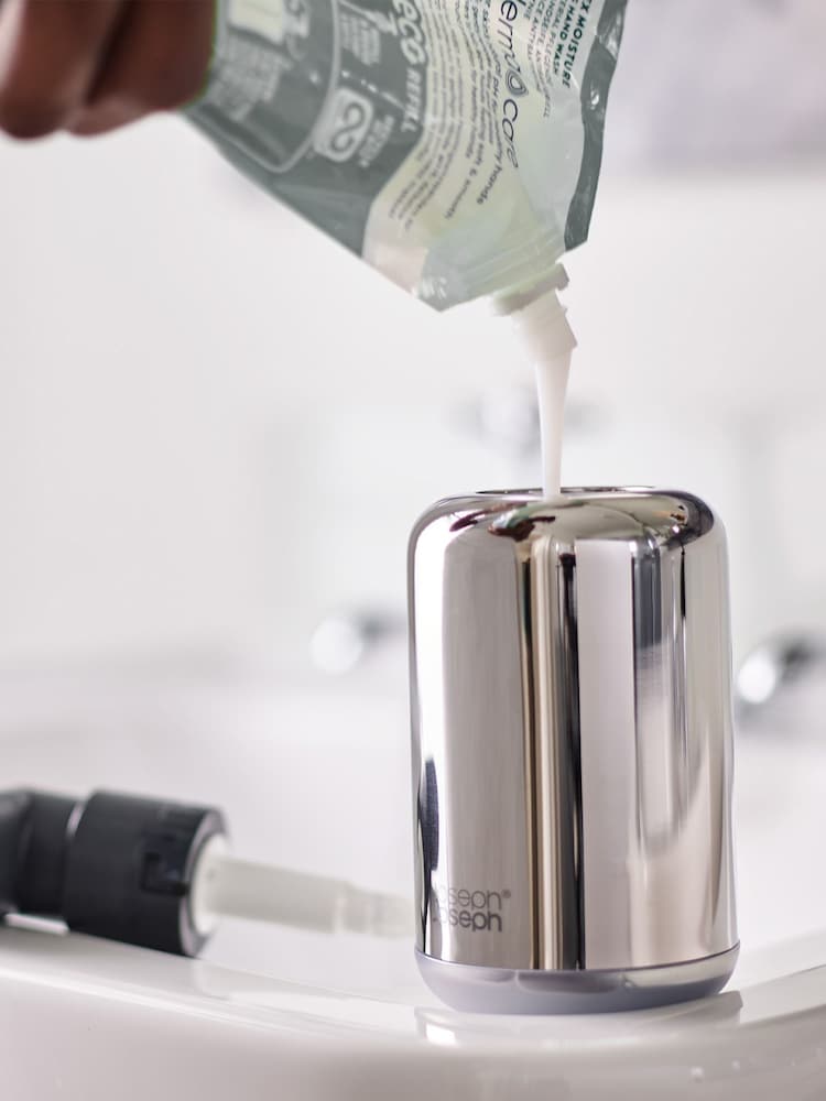 Joseph Joseph EasyStore Luxe Soap Pump Stainless Steel - Image 3 of 6