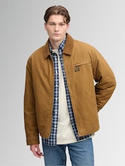 Superdry Brown Workwear Ranch Jacket - Image 1 of 5
